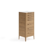 Комод Piega 7 ящиков дуб мускатный матовый