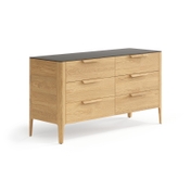 Комод Piega 6 ящиков дуб пшеничный матовый