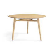 Стол Primo обеденный круглый Дуб соломенный матовый