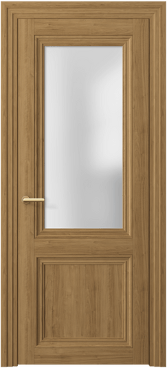 Дверь межкомнатная 2524 ГОР САТ. Цвет Грецкий орех. Материал Ламинатин. Коллекция Центро. Картинка.