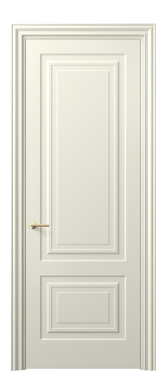 Дверь межкомнатная 8451 ММБ. Цвет Матовый молочно-белый. Материал Гладкая эмаль. Коллекция Маскот. Картинка.