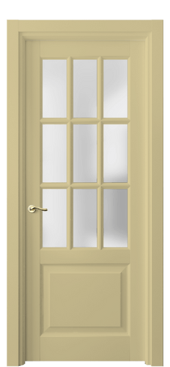 Дверь межкомнатная 0748 Слоновая кость RAL 1014. Цвет RAL Слоновая кость RAL 1014. Материал Гладкая эмаль. Коллекция Лигнум. Картинка.