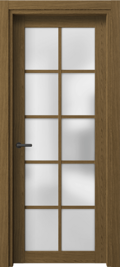 Дверь межкомнатная 2106 ТФД САТ. Цвет Торфяной дуб. Материал Ламинатин. Коллекция Нео. Картинка.