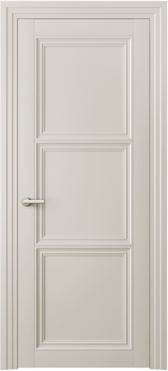 Дверь межкомнатная 2503 МОС. Цвет Матовый облачно-серый. Материал Гладкая эмаль. Коллекция Центро. Картинка.