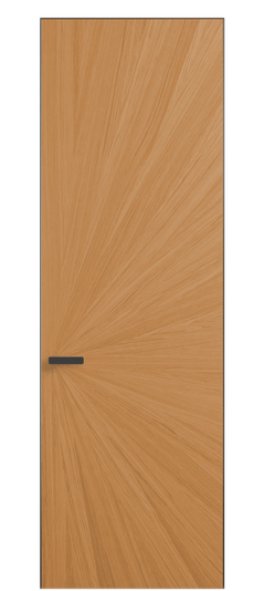 Дверь межкомнатная 0206 ДМНМР Дуб миндальный матовый. Цвет Дуб миндальный матовый рифт. Материал Радиальный шпон НатурВуд. Коллекция Рифт. Картинка.