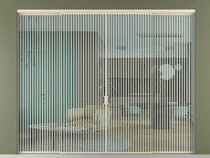 Перегородка Формато внутри проёма 4 створки