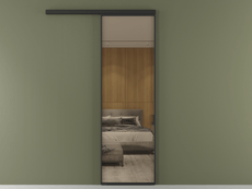 Перегородка Формато вдоль стены 1 створка