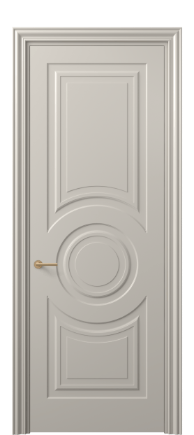 Дверь межкомнатная 8461 МСБЖ. Цвет Матовый светло-бежевый. Материал Гладкая эмаль. Коллекция Маскот. Картинка.